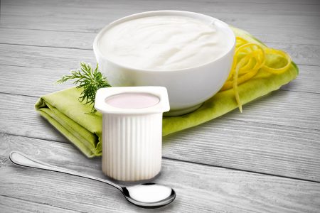 Stabiliser for Greek yogurt