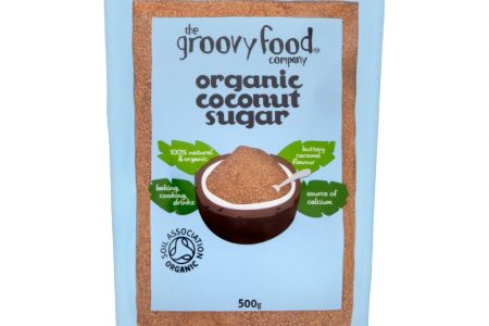 Natural, organic, unrefined coconut sugar