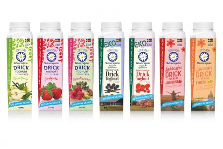 Cartons for dairy drink