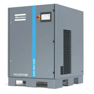 Oil‑sealed screw pump used for high‑speed vacuum in food packing and cooling applications