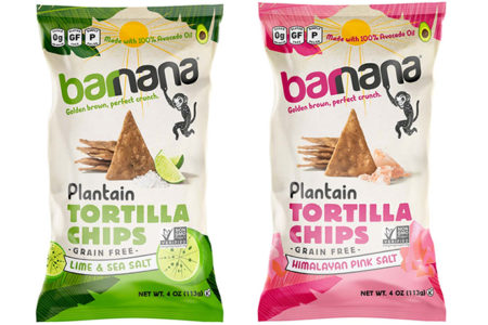 Barnana launches new plantain tortilla chips