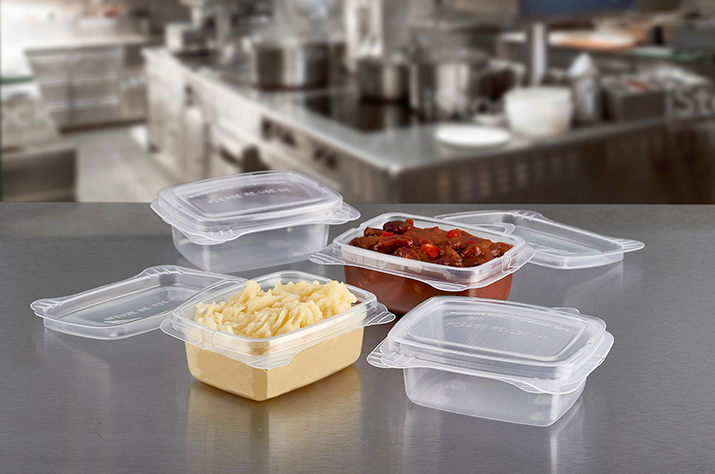 Celebration Packaging introduces range of reusable, microwavable hinged-lid food containers
