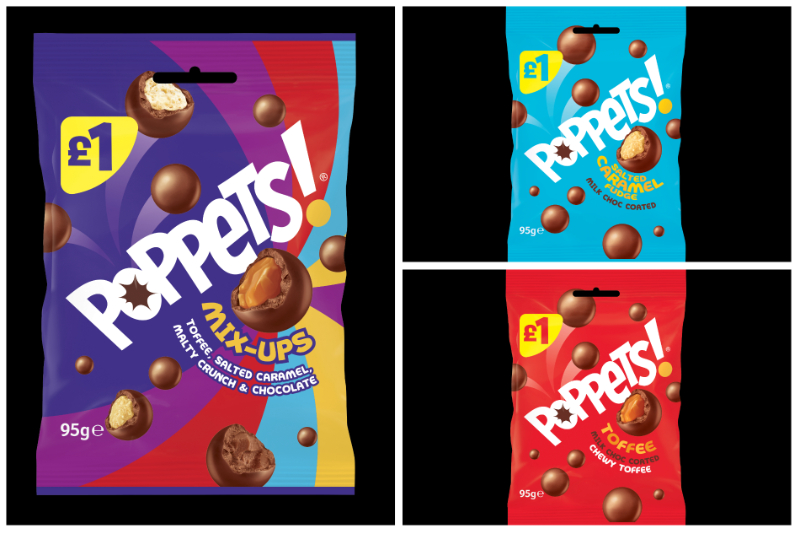 Poppets releases new SKU of price marked packs for the convenience channel