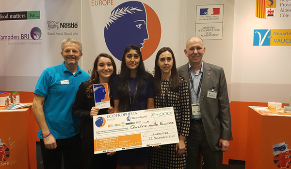 UK student team wins silver at Ecotrophelia final