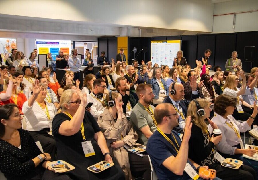 Food Matters Live audience and exhibitors at Olympia during the 2026 London edition.