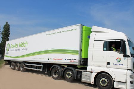 Fowler Welch trailer halves CO2 emissions