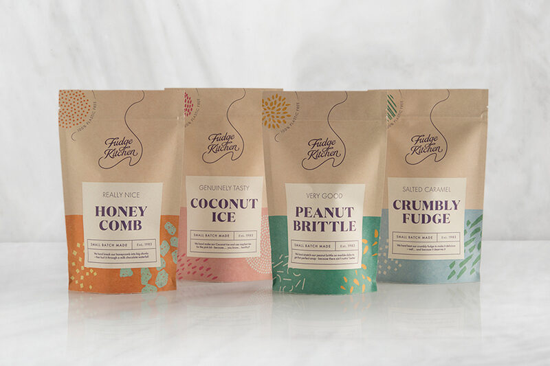Artisan confectioner launches new range in fully compostable packaging