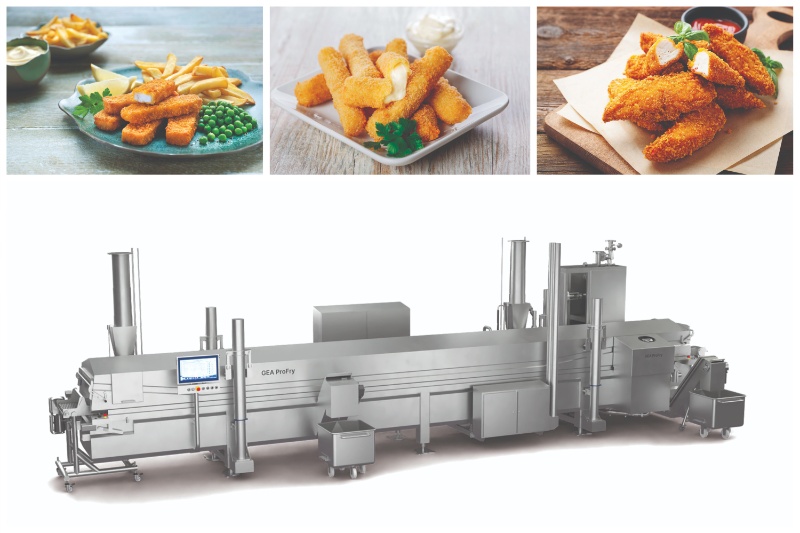 GEA unveils industrial fryer of the future for high-quality fried foods