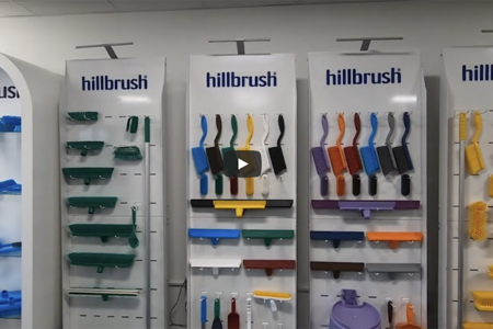 Hygienic cleaning innovation from Hillbrush