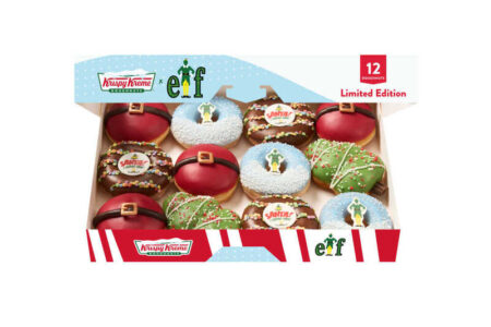 Krispy Kreme launches "Elf" doughnut range for Christmas
