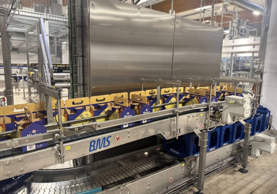 EOL Group dry end technology installed at brewery to improve packaging efficiency.