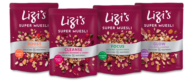 Lizi’s launches new super muesli range