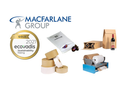 Macfarlane Group UK awarded Gold rating from EcoVadis for sustainability