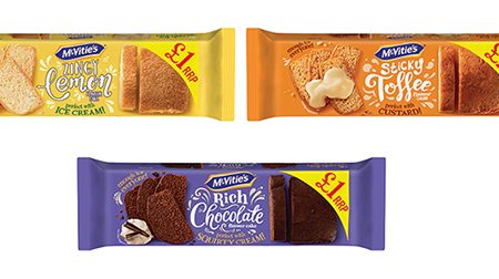 Pladis launches new range of McVitie’s loaf cakes