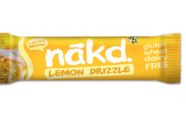 Nakd unveils Lemon Drizzle bar