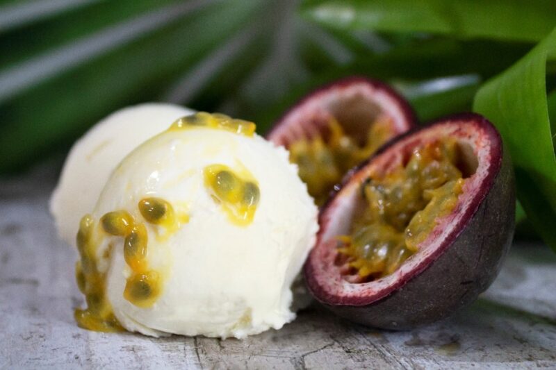 New Forest Ice Cream releases a passion fruit sorbet ahead of Valentine's Day celebrations