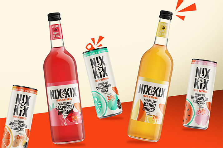 Nix and Kix unveils brand redesign and new raspberry rhubarb flavour