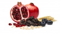 Pomegranate Blueberry Crispies