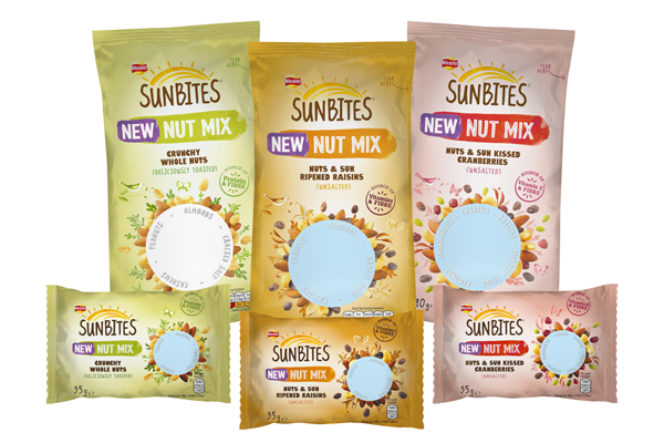 Sunbites unveils dried fruit and nuts range
