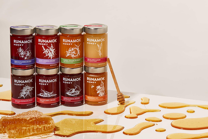 Runamok unveils new collection of varietal, hot and infused honeys