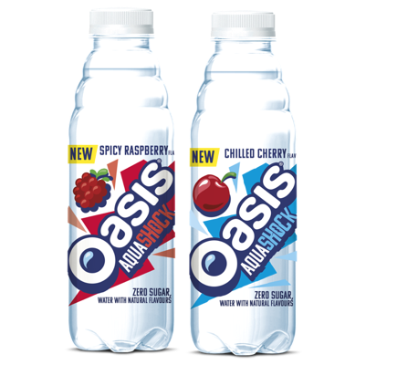 CCEP unveils Oasis Aquashock and brand refresh
