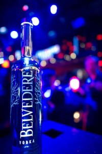 BELVEDERE VODKA SILVER SABER