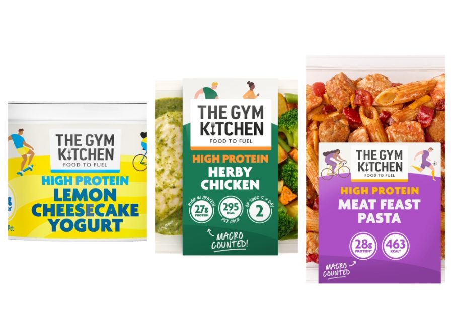 The Gym Kitchen products showcasing high‑protein ready meal NPD