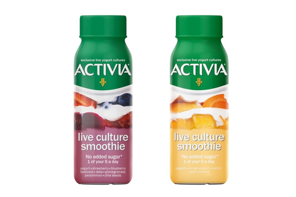 Activia launches live culture smoothies