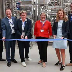 inside GEA's new Application and Technology Center laboratory in Sarstedt