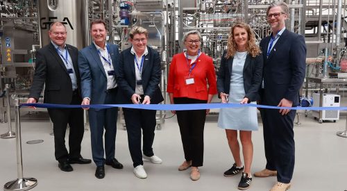 inside GEA's new Application and Technology Center laboratory in Sarstedt