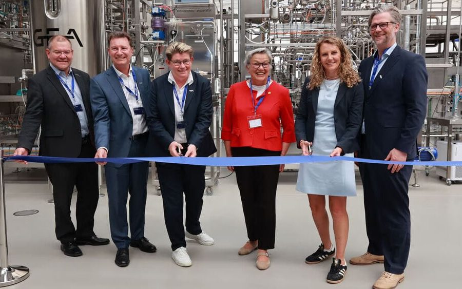 inside GEA's new Application and Technology Center laboratory in Sarstedt
