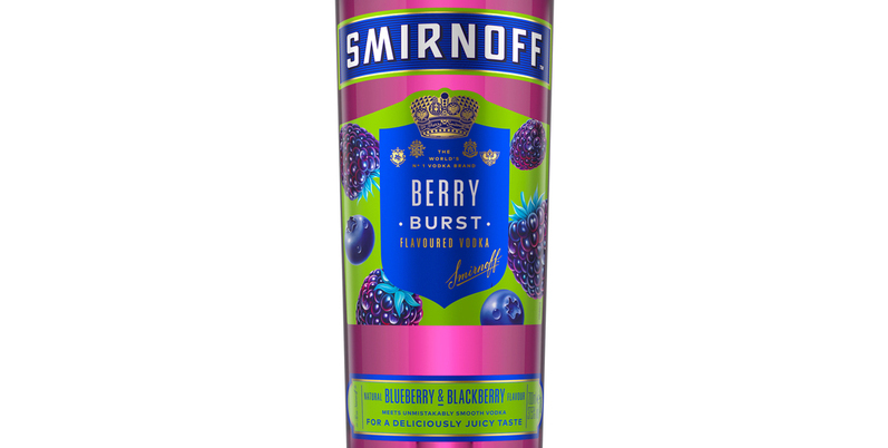 Smirnoff adds a burst of berry to portfolio
