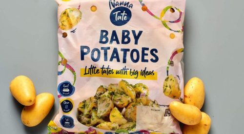 fresh produce volume growth driven by premium baby potato retail launches