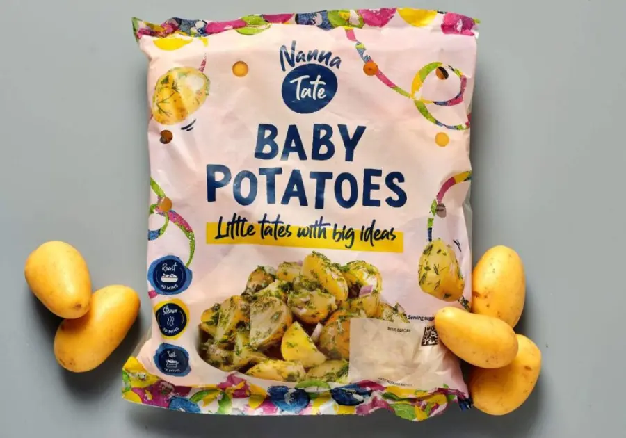 fresh produce volume growth driven by premium baby potato retail launches