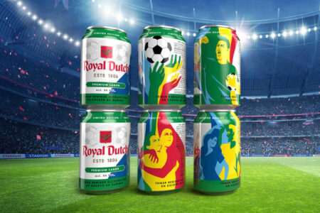 Royal Dutch unveils special edition cans using CanPack's QuadroMix technology
