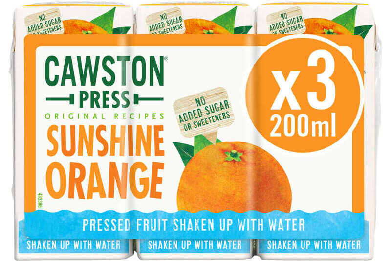 Cawston Press unveils a fresh addition to its range of school-approved juice cartons