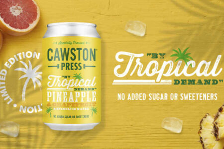 New limited edition tropical flavour from Cawston Press