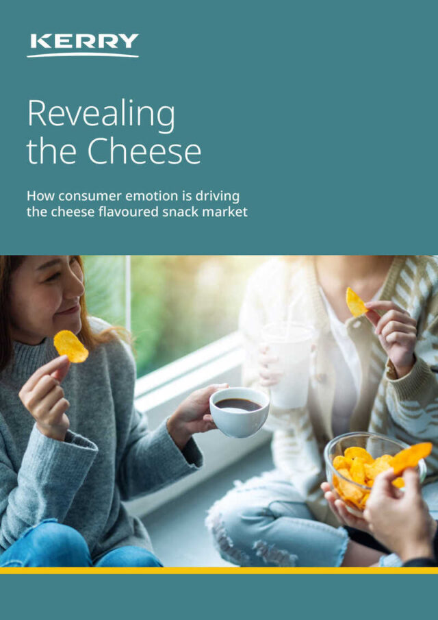 Opportunities for manufacturers in cheese-flavoured snacks, finds Kerry