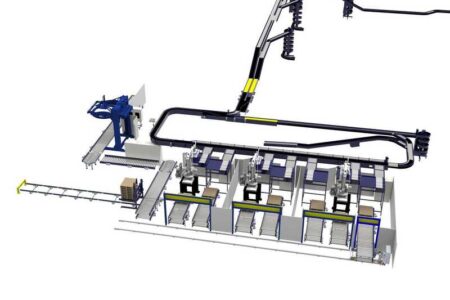 CKF starts install of the third central palletiser for snack maker