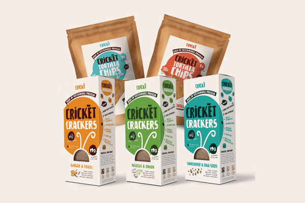 Crické, insect-based snacks