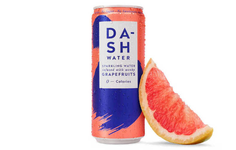 Exciting relaunch for Dash Water with grapefruit flavour