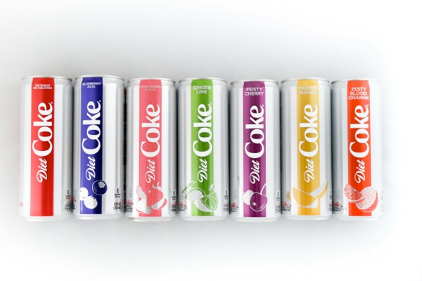 Diet Coke unveils new flavours and marketing
