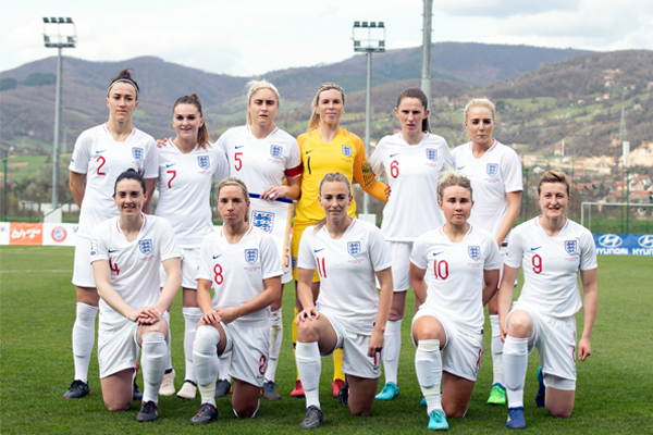 Budweiser official partner of England Women's Football Team