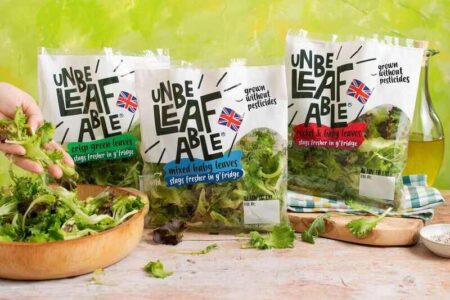 Vertically farmed leafy salads now available in Tesco