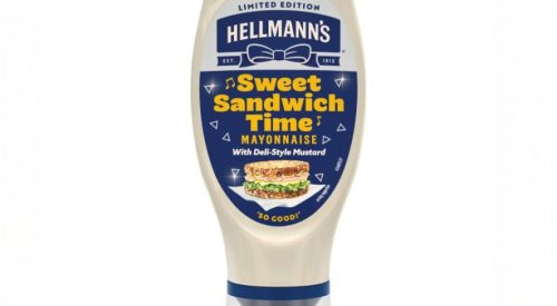 Hellmann’s Sweet Sandwich Time Mayonnaise and Mealtime Diamond Sandwich launched exclusively at Tesco.