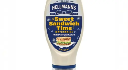 Hellmann’s Sweet Sandwich Time Mayonnaise and Mealtime Diamond Sandwich launched exclusively at Tesco.
