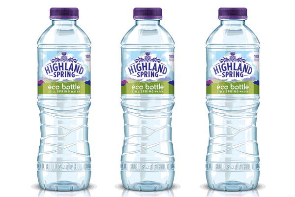 Highland Spring's eco bottle here to stay