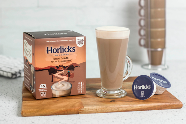 Horlicks launch chocolate pods