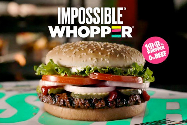 Burger King's Impossible Whopper to roll out across US
