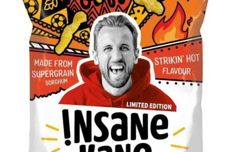 Harry Kane officially announced as the face of Insane Grain’s brand-new crisps